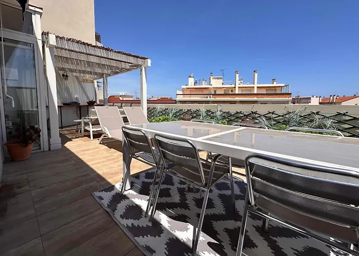 Alger - Rooftop Avec 1 Au Centre-ville D'antibes Lägenhet